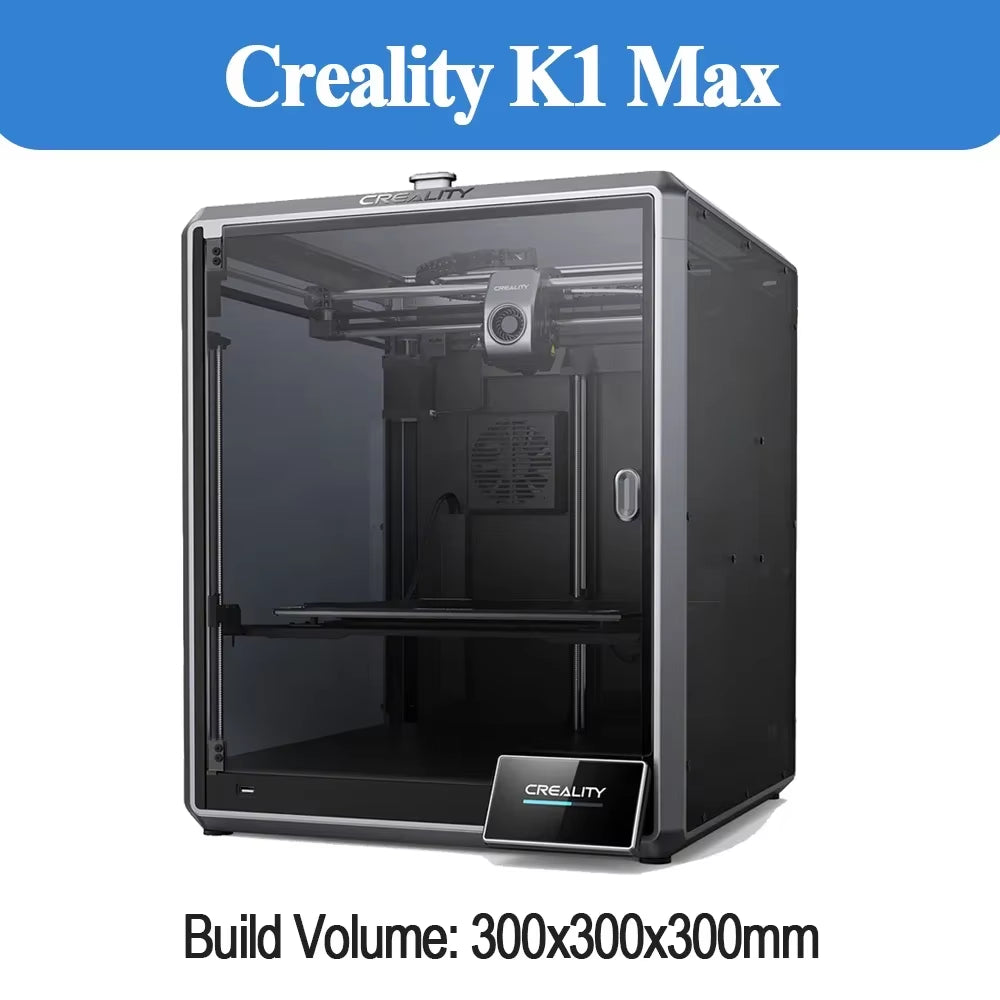 Creality K1 Max 3D Printer 600Mm/S High-Speed 3D Printers with Auto Leveling Dual Cooling Smart AI Function K1 Max -Speed 3D